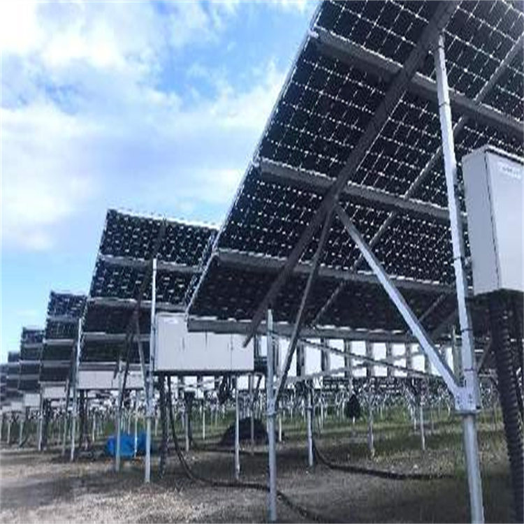 AL6005-T5 Steel-Aluminum Solar Hybrid Ground Mounting System